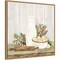 Christmas Kitchen II by Tara Reed 22-in. W x 22-in. H. Canvas Wall Art Print Framed in Natural